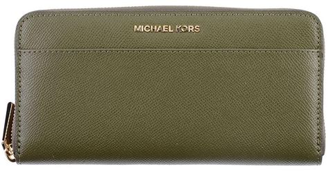 michael kors army green wallet.